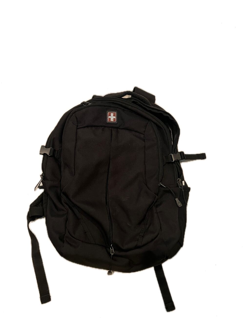 Swiss Tech Alps Black Backpack 28L